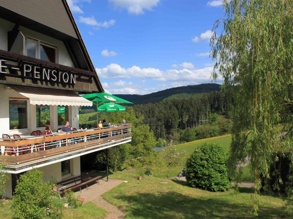 Cafe Pfaus Heidburg Hotel Mühlenbach Eksteriør billede