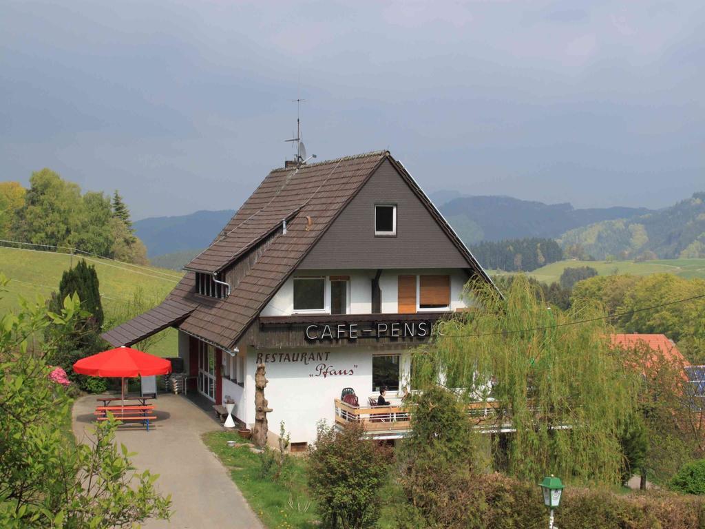 Cafe Pfaus Heidburg Hotel Mühlenbach Eksteriør billede